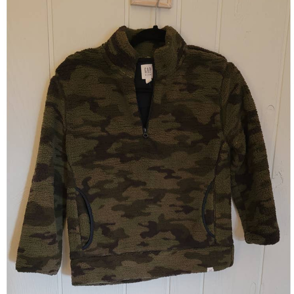 Gap Kids Sherpa 1/2 zip Pullover - L - NWOT - Never Worn